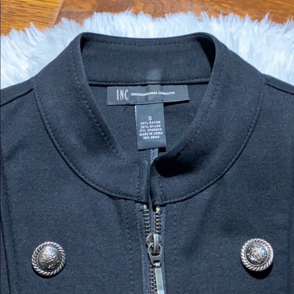 I•N•C Military Style Jacket - Picture 2 of 5